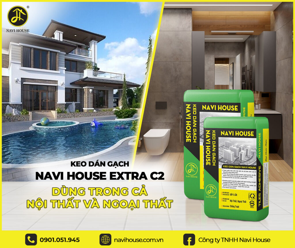 Keo dán gạch Navi House Extra C2
