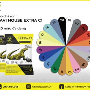 Bảng màu keo chà ron Navi House