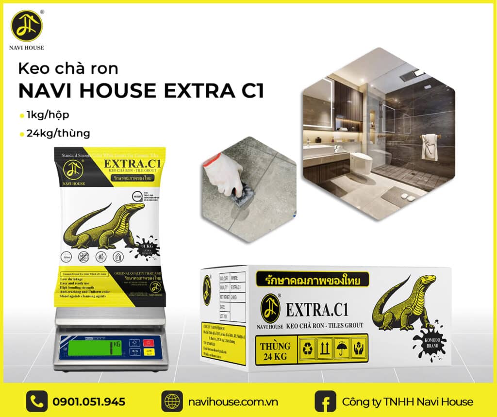 Nên tham khảo và chọn các loại keo chà ron phù hợp cho từng công trình