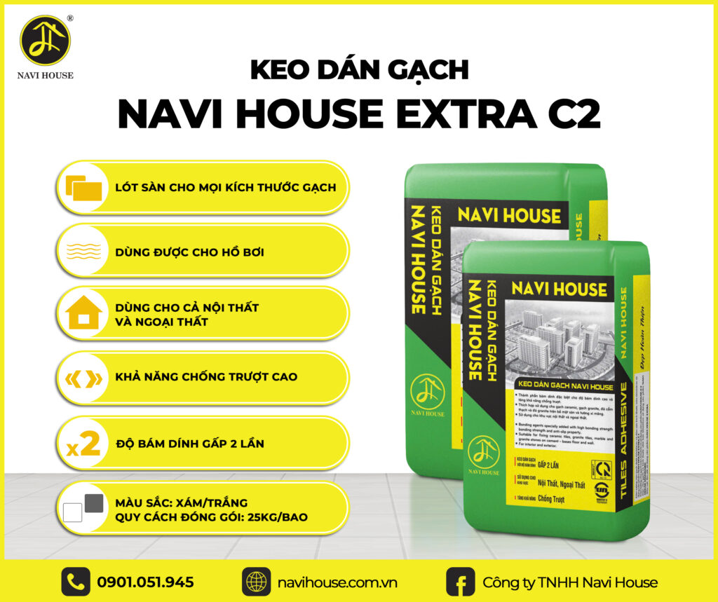 Keo chà ron Navi House Extra C2