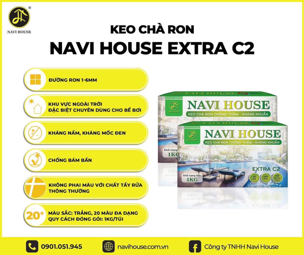Keo chà ron Navi House Extra c2 uy tín và chất lượng