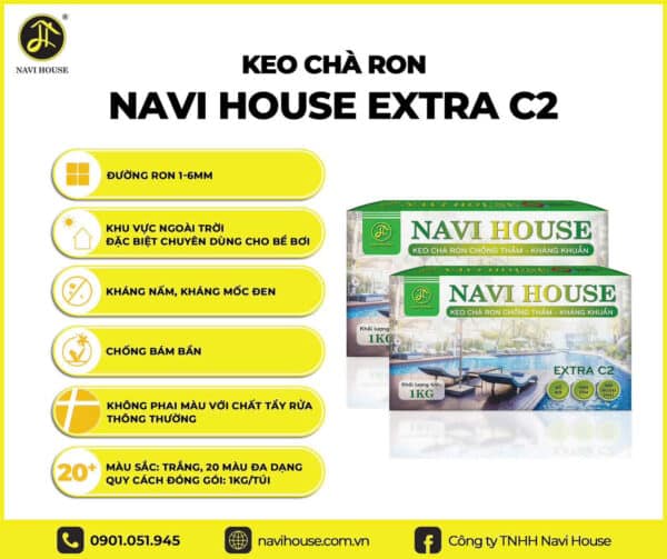 Keo chà ron Navi House Extra c2 uy tín và chất lượng