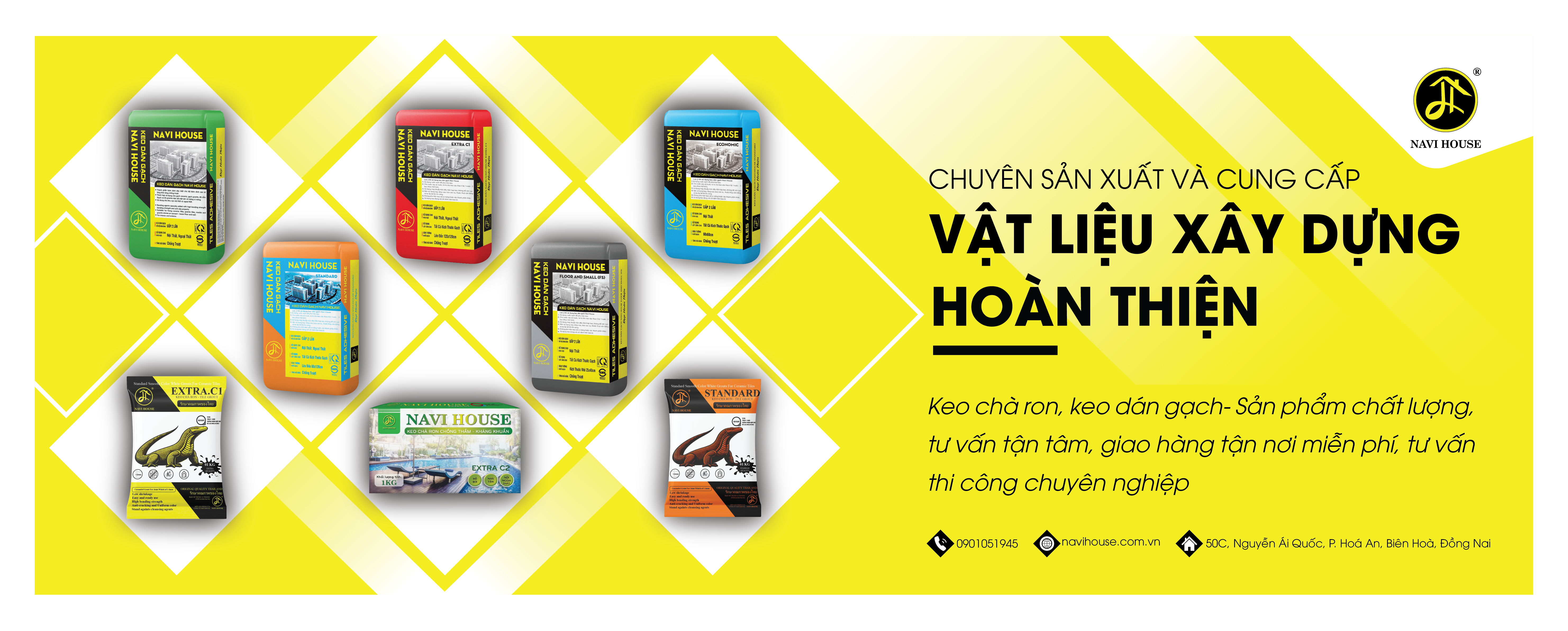 Navi House - nhà cung cấp keo chà ron chất lượng hàng đầu Việt Nam