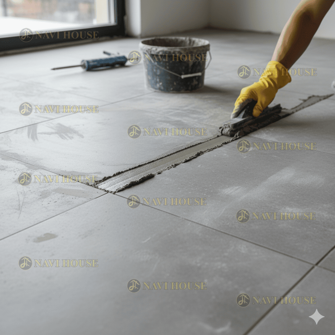 Cách chà ron gạch nhanh nhất