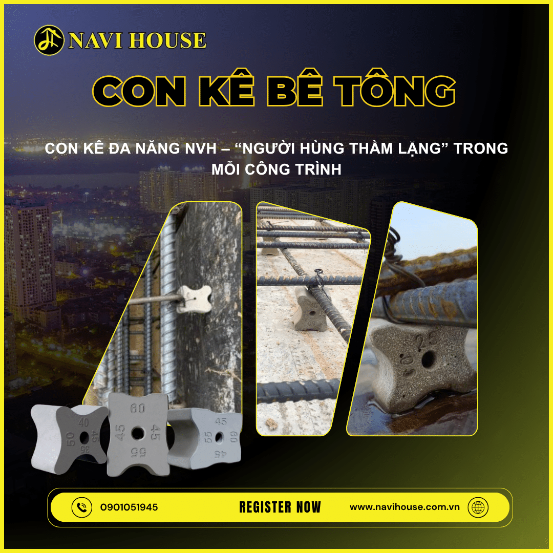 Con kê đa năng Navi House "Người hùng thầm lặng" trong từng công trình